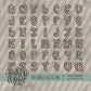 Painted Pastels Alpha (4 Sets Aa-Zz, 0-9, Special Characters, Special Shapes)