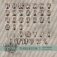 Painted Pastels Alpha (4 Sets Aa-Zz, 0-9, Special Characters, Special Shapes)