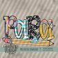 School Doodle Collection; PARA