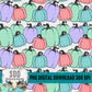 Pastel Pumpkins Seamless Bundle