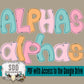 Pastel Summer Alpha (4 Sets Uppercase, Lowercase, 0-9, Special Characters)