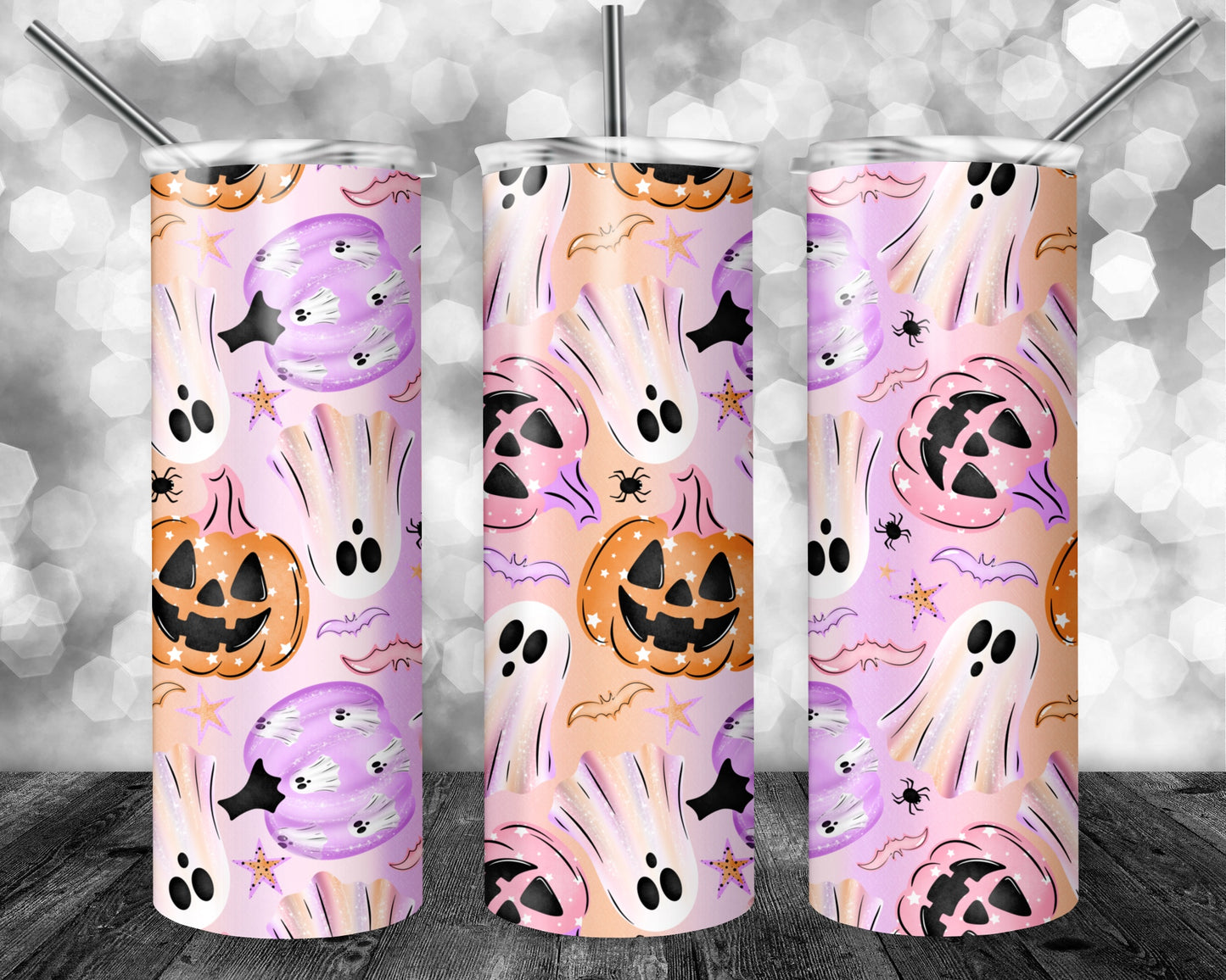 Pastel Halloween Seamless Bundle