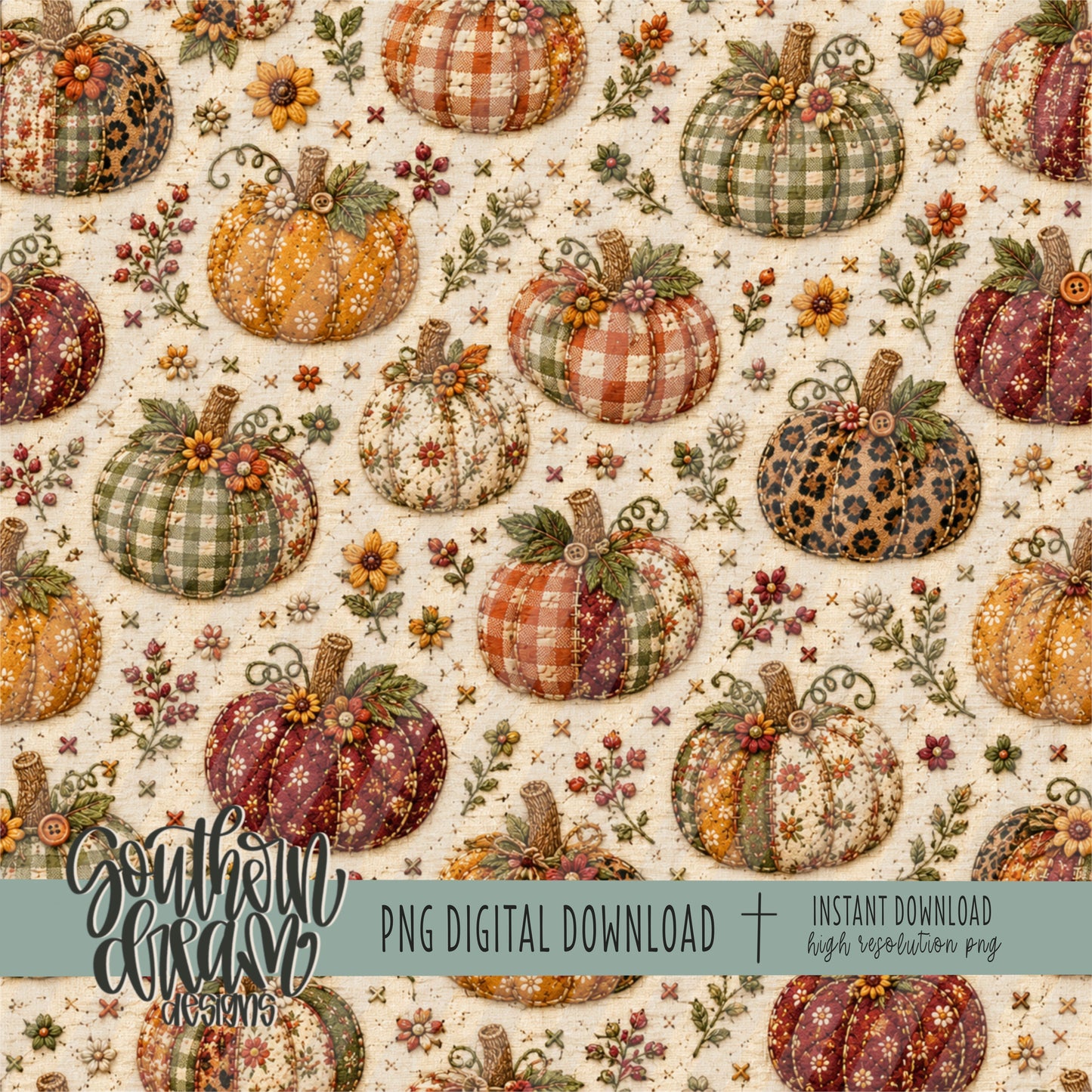 Patchwork and Praise Digital Paper BUNDLE (Not Seamless)