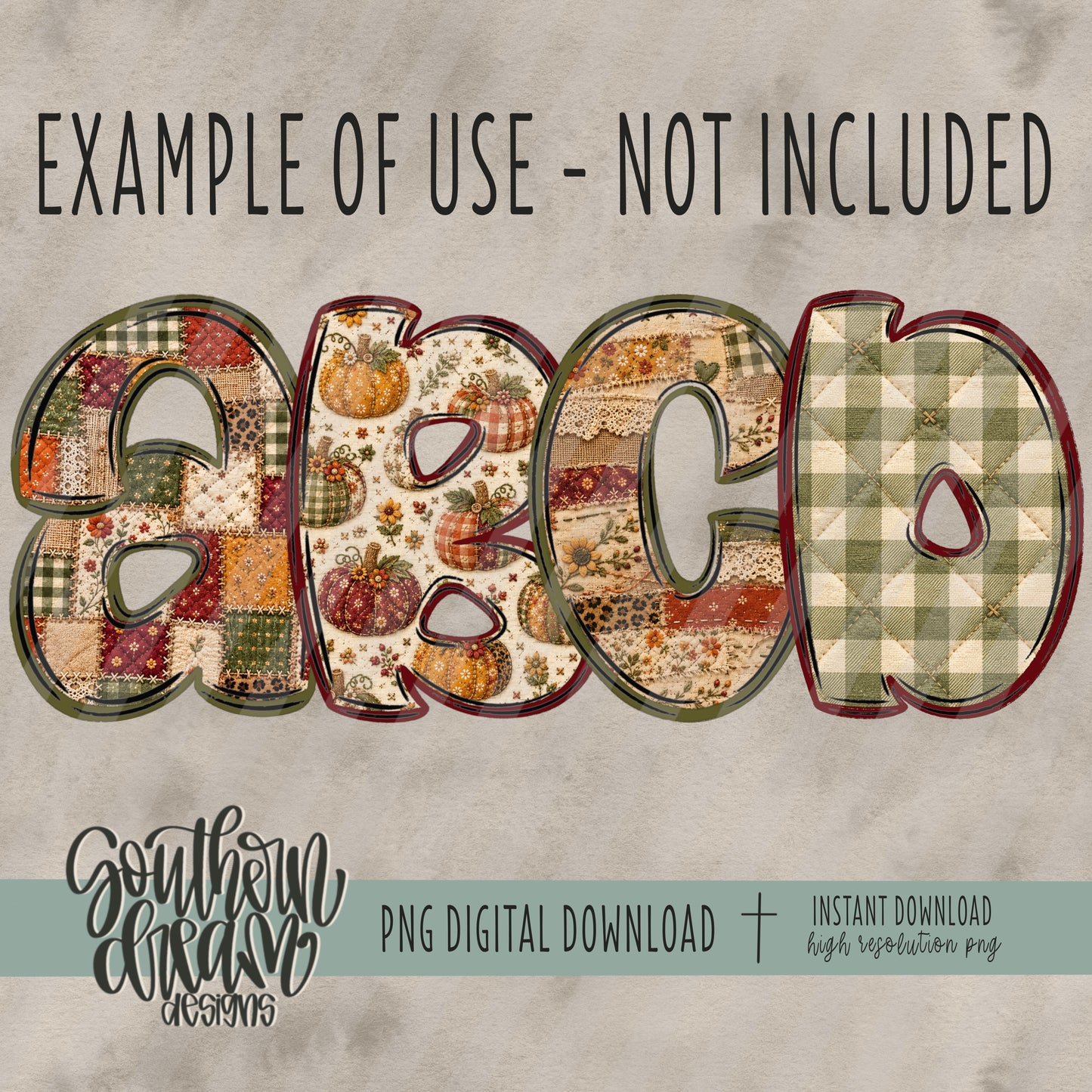 Patchwork and Praise Digital Paper BUNDLE (Not Seamless)