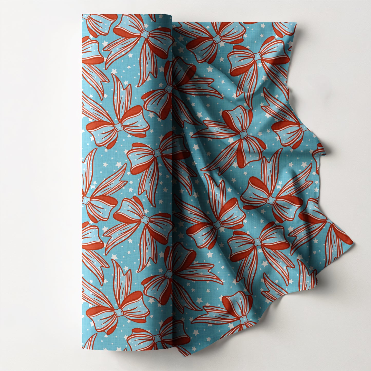 Preppy Patriotic Bows Seamless Bundle