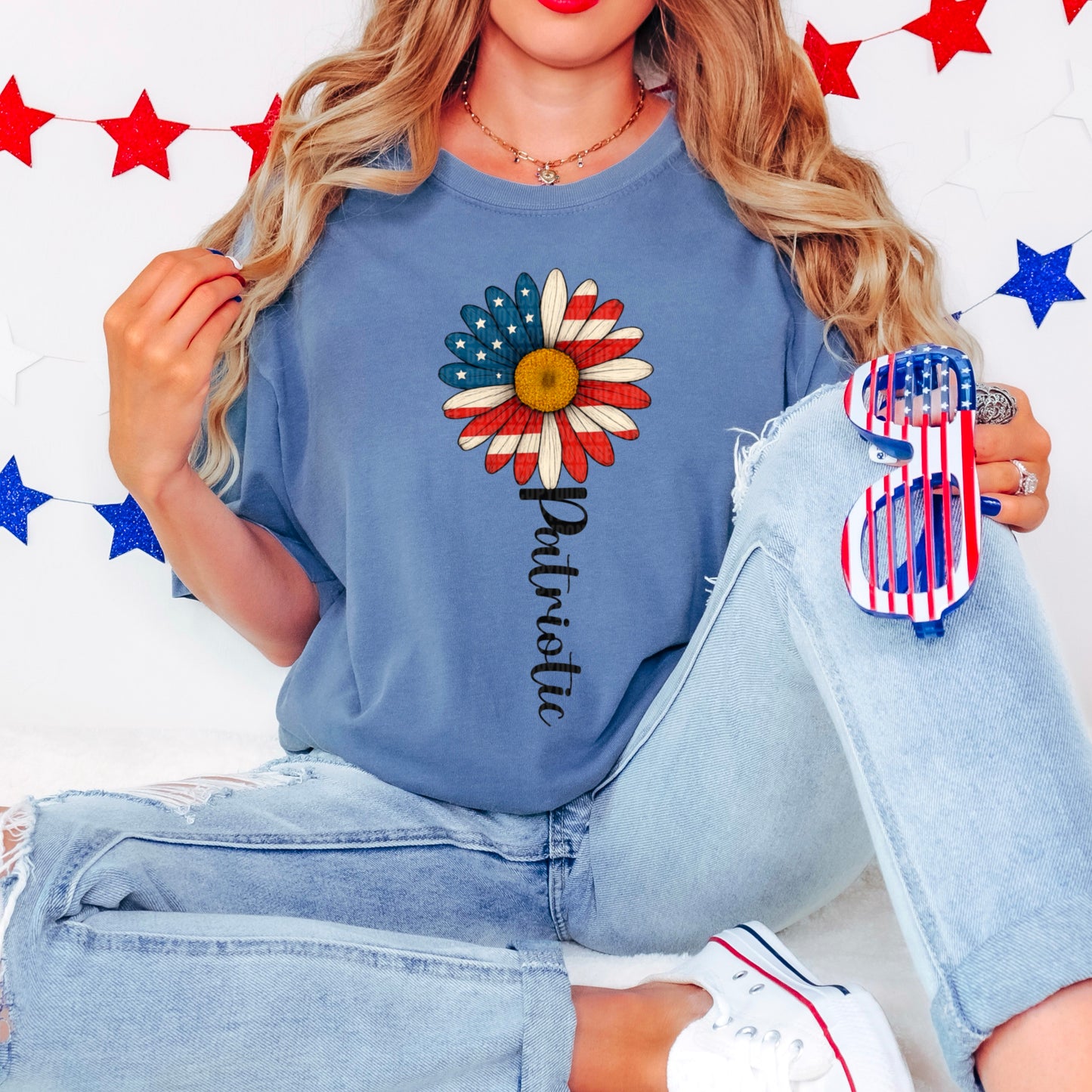 Patriotic Sunflower