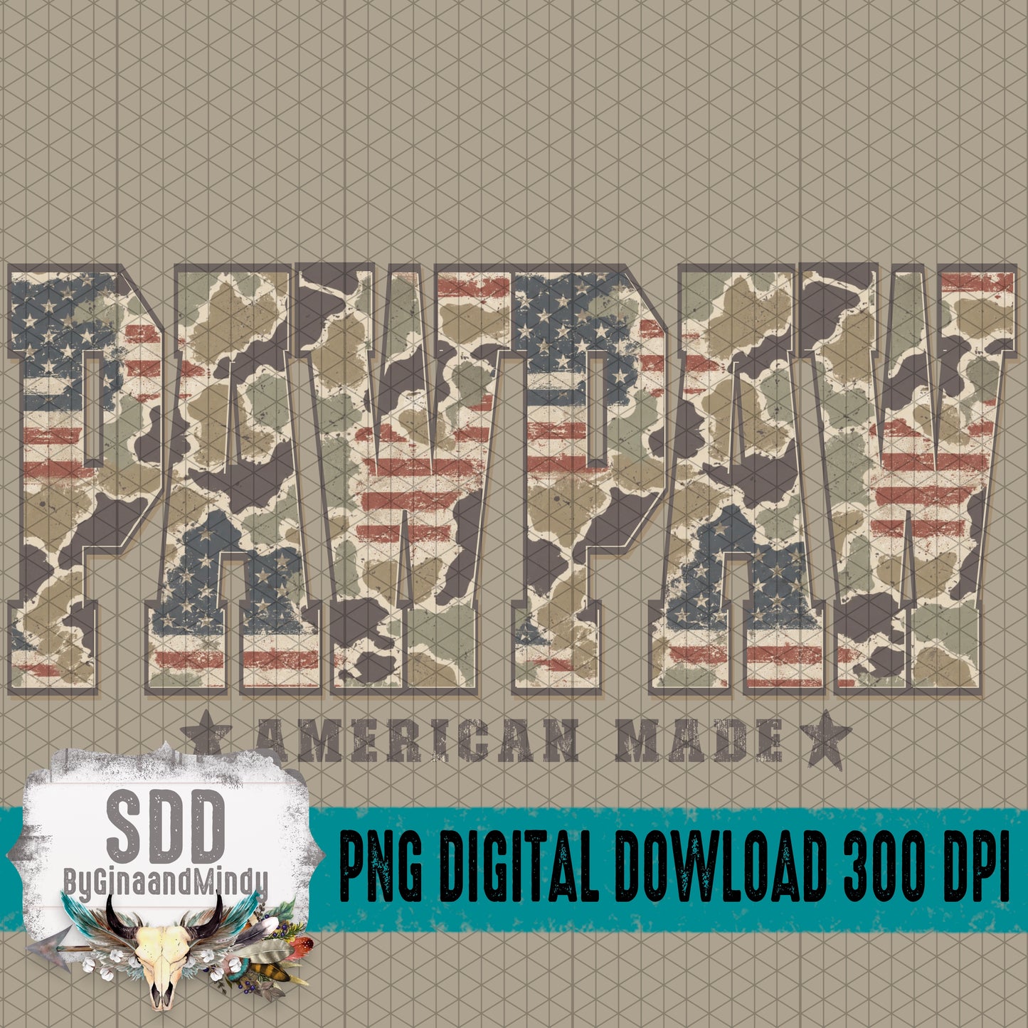 Camo Patriotic Collection; Pawpaw