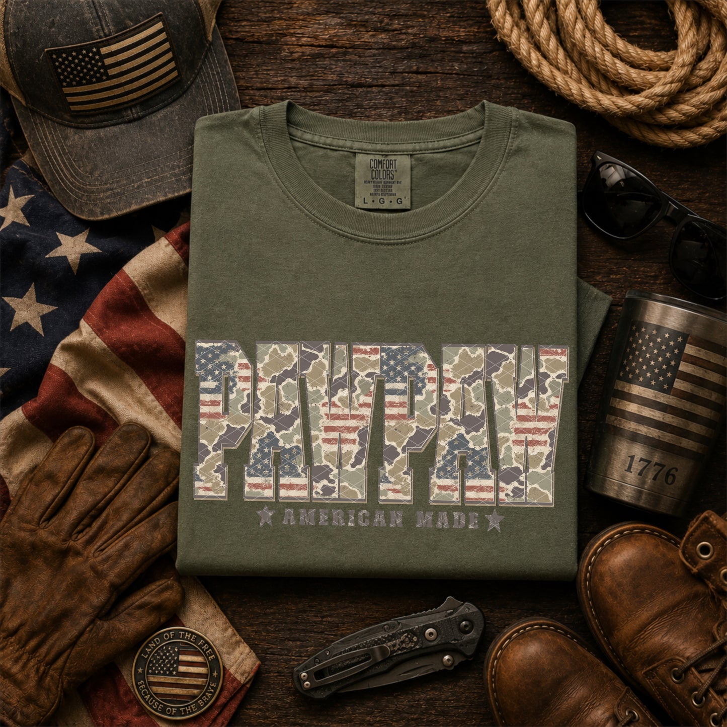 Camo Patriotic Collection; Pawpaw