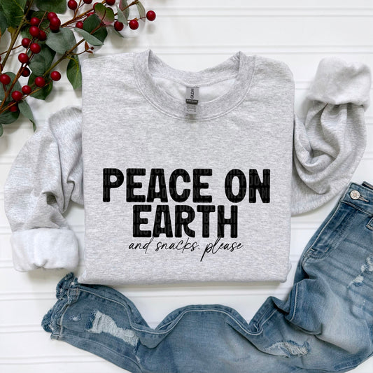 Peace on Earth and snack, please Bundle