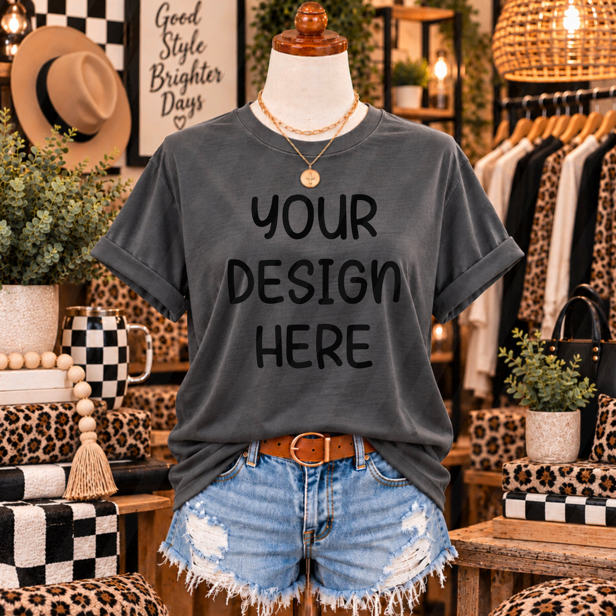 Pepper Boutique Mannequin Mockup