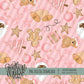 Pink Christmas with Santa Seamless Bundle