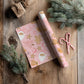 Pink Christmas with Santa Seamless Bundle