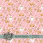 Pink Christmas with Santa Seamless Bundle
