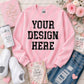 Pink Lemonade Crew Sweatshirt (Faith/Christian)