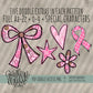 Pink Out Doodle Alpha (3 Sets Aa-Zz, 0-9, Special Characters)