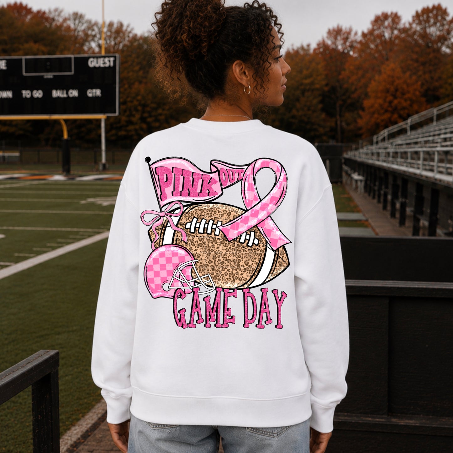 Pink Out Game Day Bundle Football