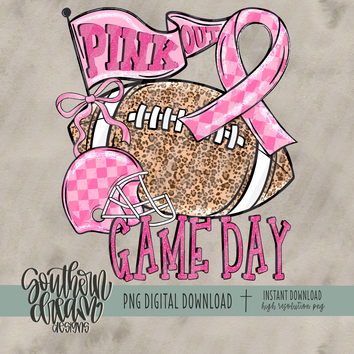 Pink Out Game Day Bundle Football