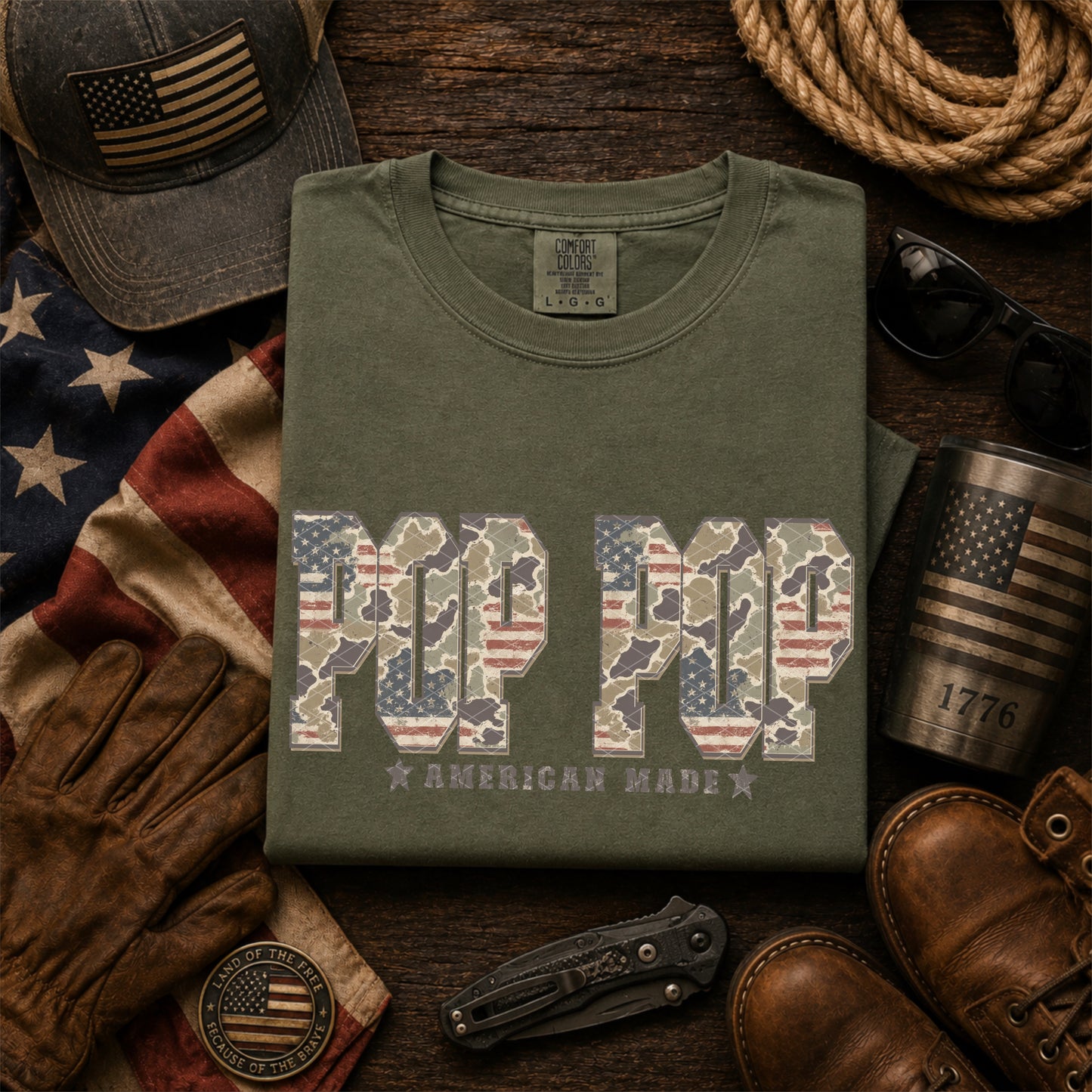 Camo Patriotic Collection; Pop Pop