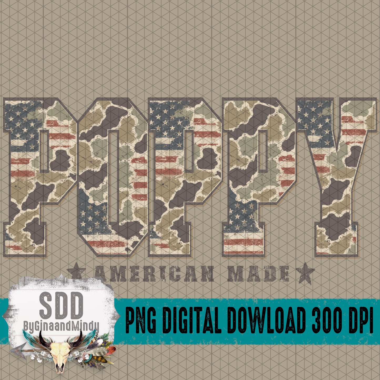 Camo Patriotic Collection; Poppy