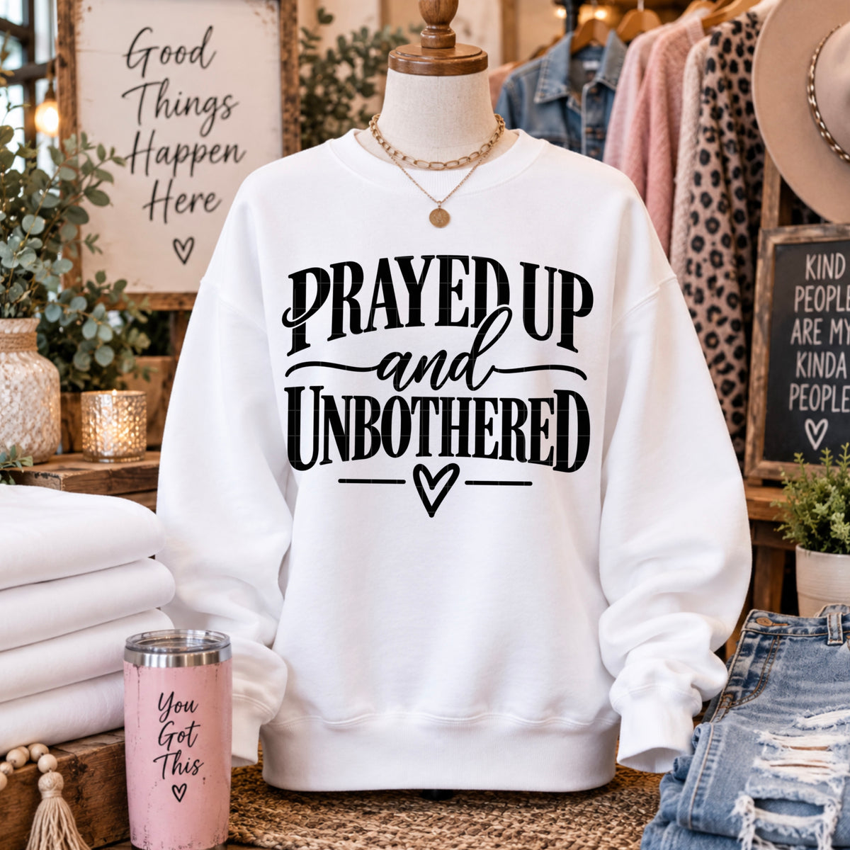 Prayed Up and Unbothered Bundle