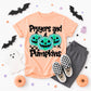 Prayers and Pumpkins; Blue
