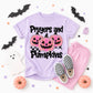 Prayers and Pumpkins; Pink