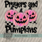 Prayers and Pumpkins; Pink
