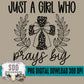 Just a Girl Collection Bundle; Prays Big