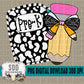 Leopard Pencil Bow; Pre-K