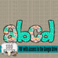 Preppy Christmas Alpha (2 Sets Uppercase & Lowercase, 0-9, + Special Characters)