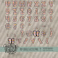 Preppy Halloween Alpha (6 Sets Aa-Zz, 0-9, Special Characters, Special Shapes)