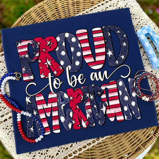 Proud to be an American