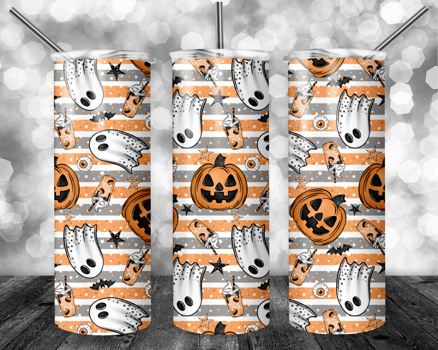 Pumpkin Party Seamless Bundle