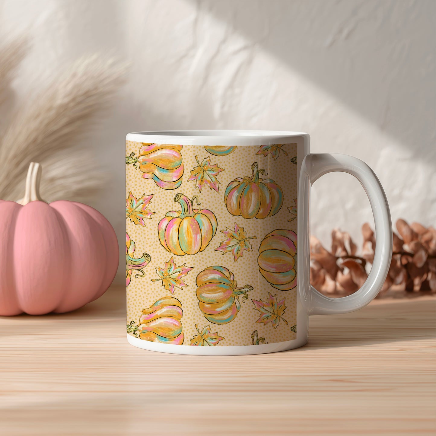 Pumpkin Strokes Seamless Bundle