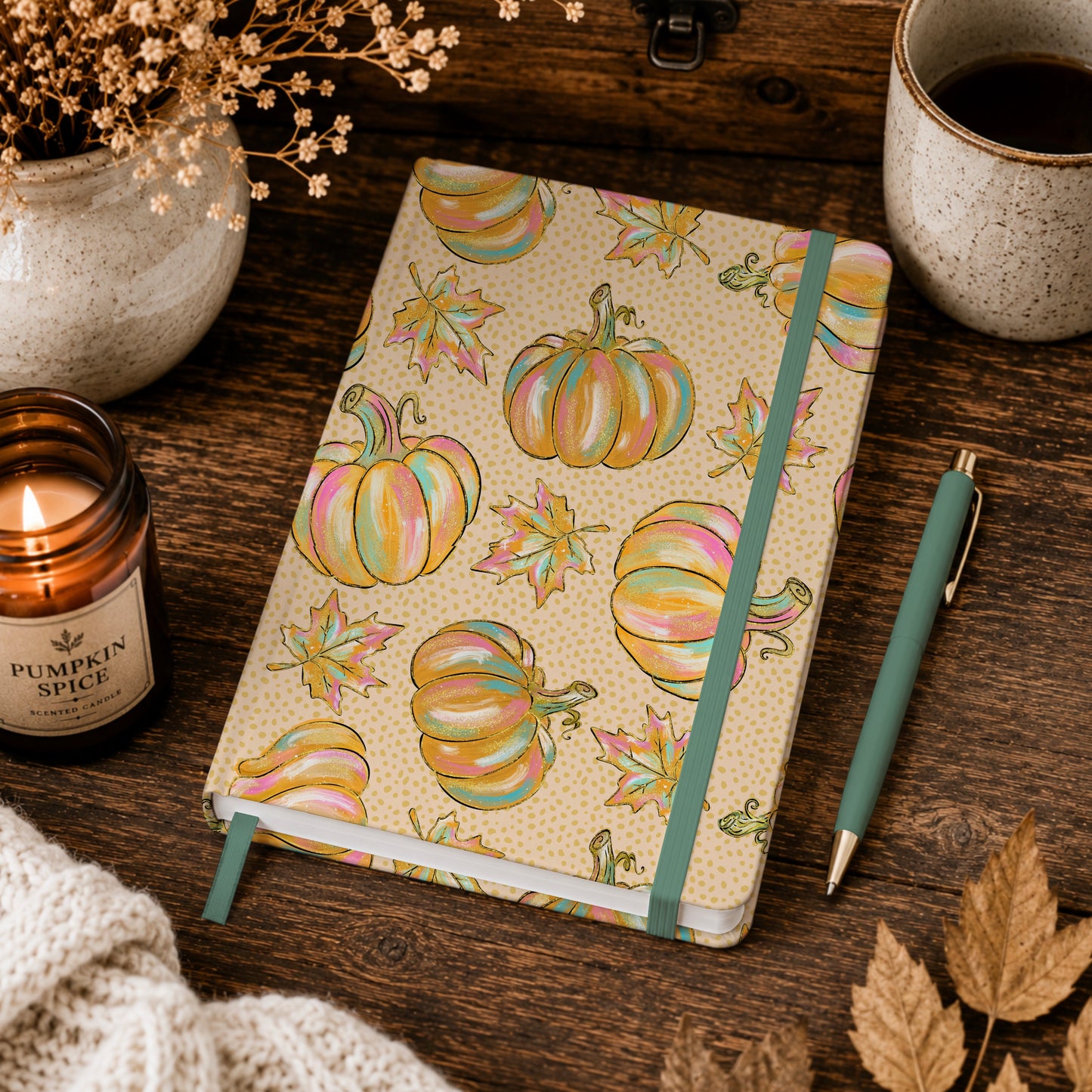 Pumpkin Strokes Seamless Bundle