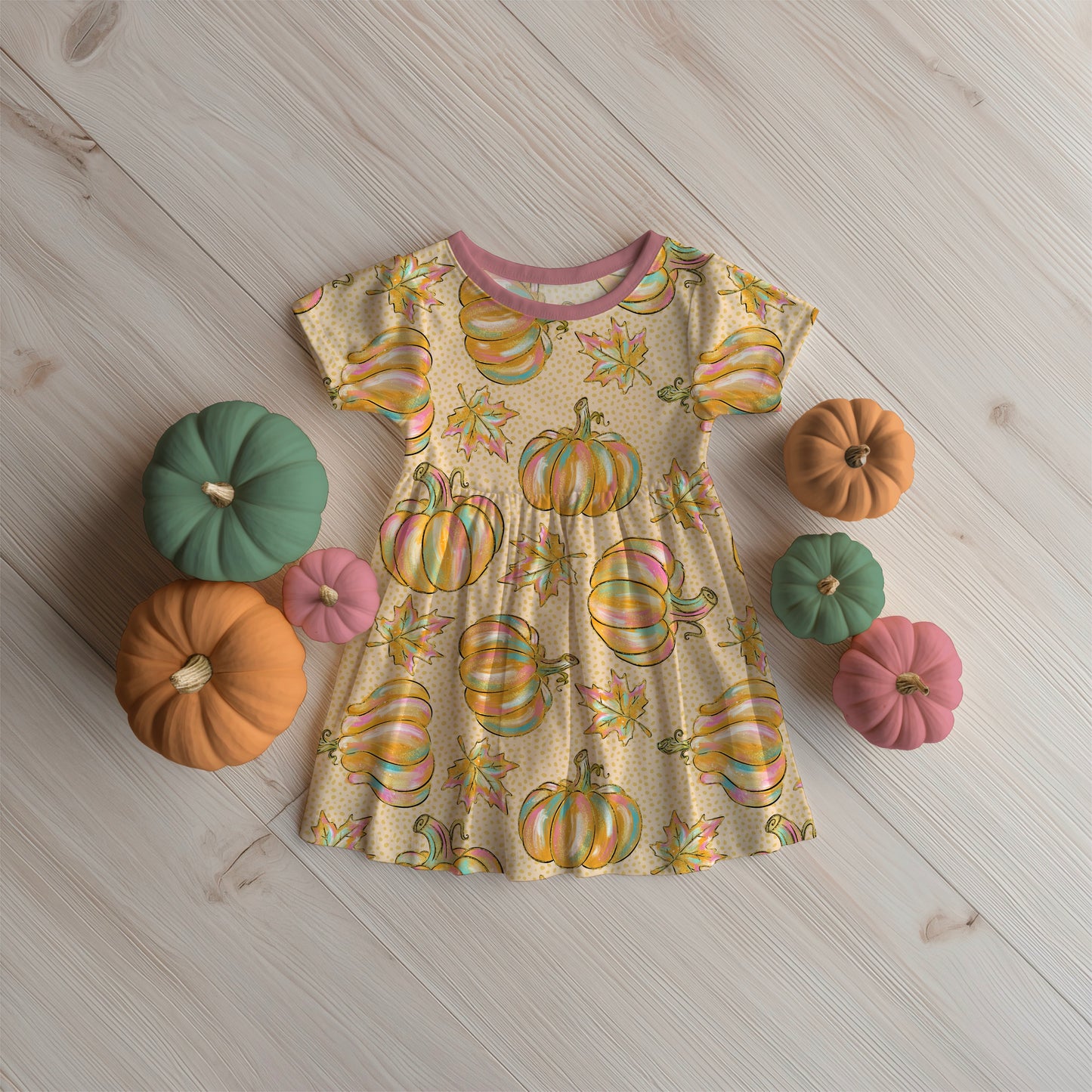 Pumpkin Strokes Seamless Bundle