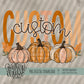 Pumpkin Trio; CUSTOM