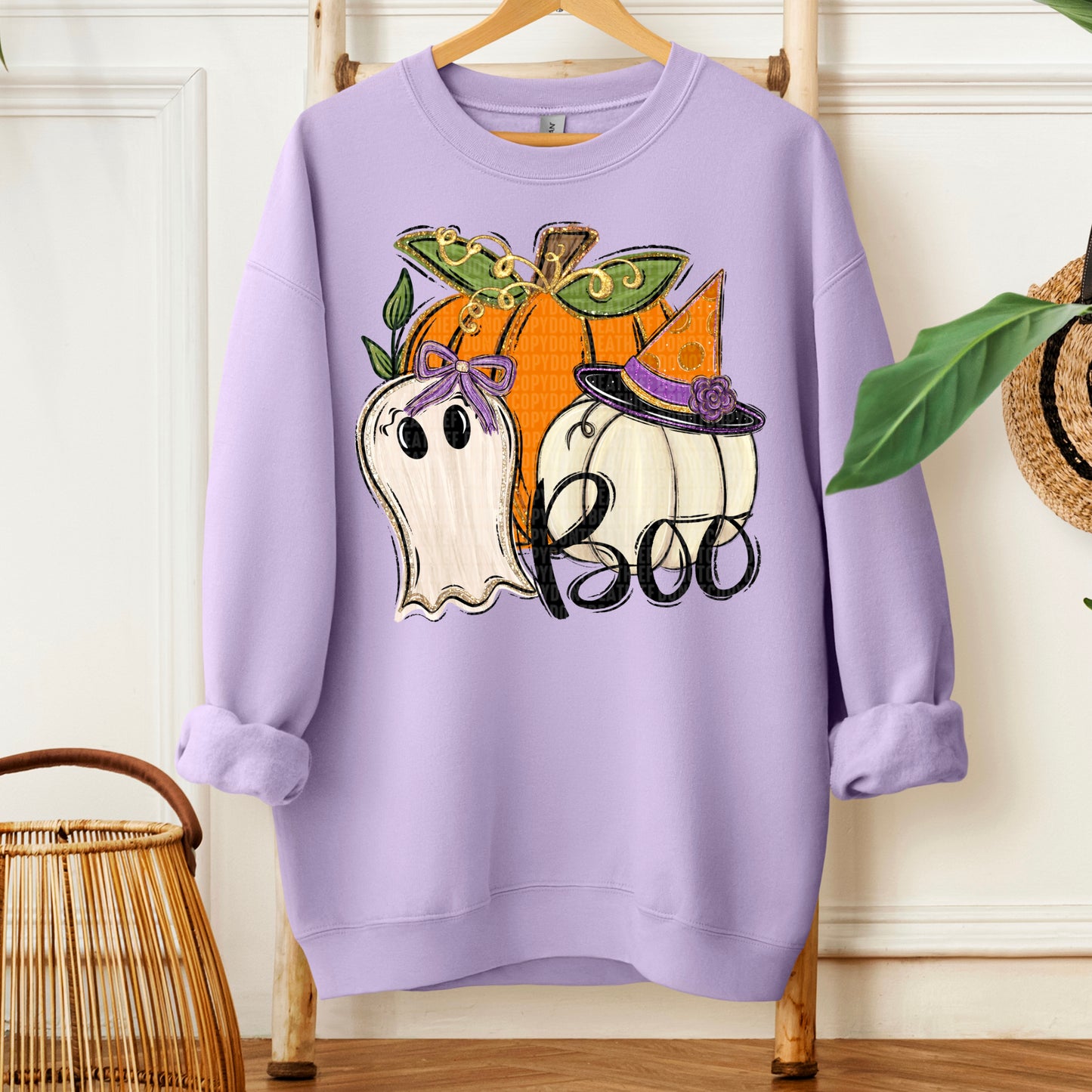 Pumpkin Ghost Boo