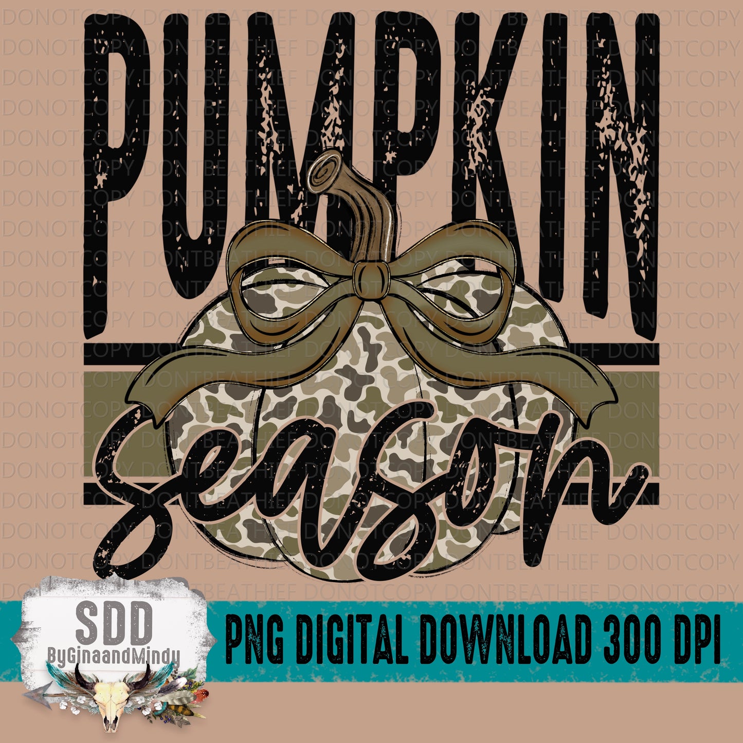Camo Pumpkin Season