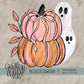 Pastel Fall Halloween Pumpkins & Ghosts