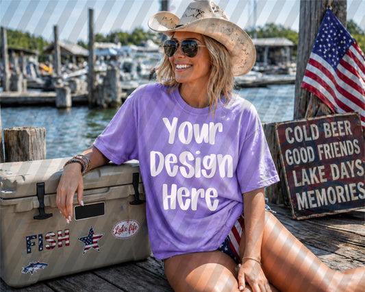 Purple Fishing