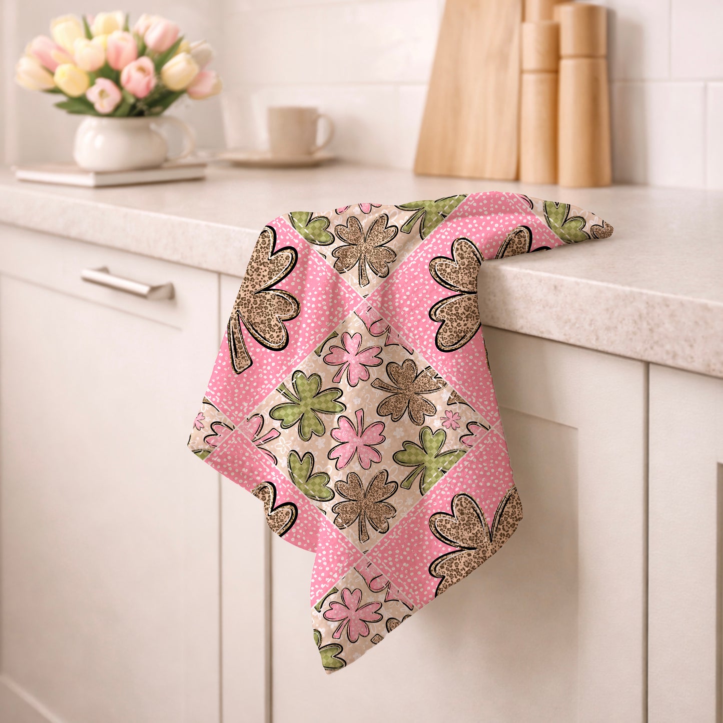 Quilt Leopard Clover Seamless Bundle