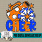 Cheer Bundle; Royal Blue & Orange