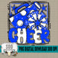 Cheer Bundle; Royal Blue & White