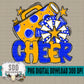Cheer Bundle; Royal Blue & Yellow Gold