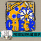 Cheer Bundle; Royal Blue & Yellow Gold