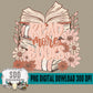 Read More Books Floral Bookstack