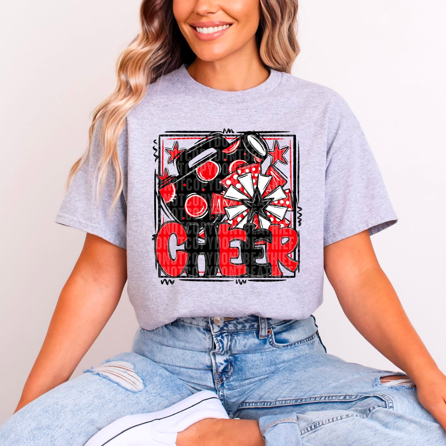 Cheer Bundle; Red & Black