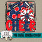 Cheer Bundle; Red & Navy Blue