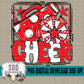 Cheer Bundle; Red & White